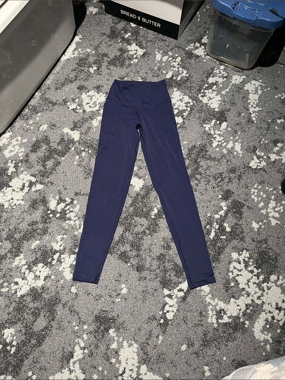 aerie Navy High-Waist Leggings